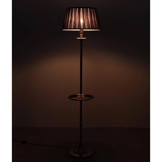 Vintage Butler Tray Floor Lamp from Riviéra Maison, 1990s For Sale - Image 10 of 11