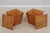 Pair Modern Arts & Crafts Design Oak Box Tables For Sale - Image 4 of 13