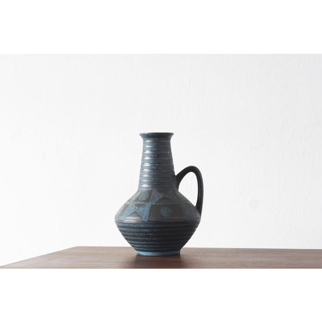 Ceramic Mid-Century Ceramic Vase Decor Ankara Design Helmut Scholtis from Carstens Tonnieshof For Sale - Image 7 of 8