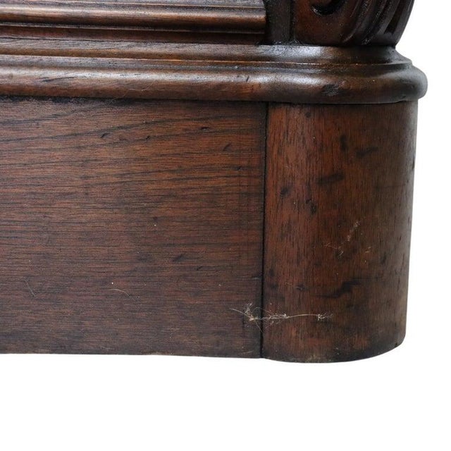 Renaissance Revival Carved Walnut Marble Top Sideboard With Grape Clusters C1890 For Sale - Image 11 of 13