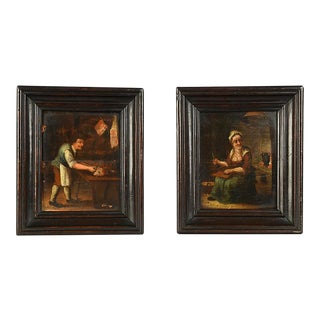 19th Century Paintings, Set of 2 For Sale