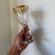 1980s 1980s Vintage Gilded Venetian Inspired Stemware Wine Glasses- Set of 6 For Sale - Image 5 of 8