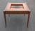 Mid 20th Century Ethan Allen Hollywood Regency Inlaid Leather Game Table With Cane-Cut Legs For Sale - Image 10 of 14