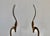 Monumental Stylized Bronze-Finished Metal Gazelle Sculptures-a Pair For Sale - Image 4 of 17