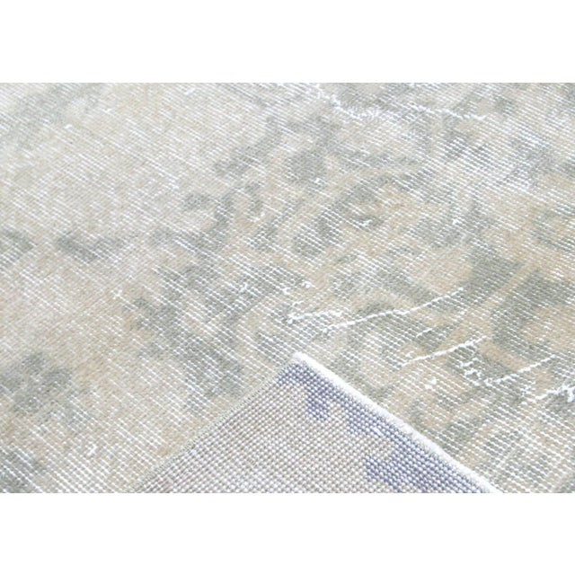 1960s Turkish Oushak Rug For Sale - Image 4 of 5