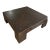 Hammered Bronze Coffee Table For Sale