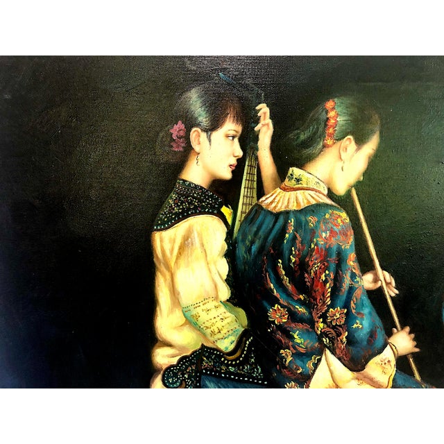 On offer is a recreation of a famed "Romantic Realism" composition by the renowned Chinese master Chen Yifei (1946–2005)....