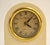 Rustic European 1995 Beige Desk Table Clock South Pacific Grand Voyage S S Rotterdam Classic For Sale - Image 3 of 15