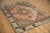 Rustic Vintage Distressed Oushak Square Rug - 3'11" x 5'2" For Sale - Image 3 of 11