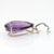 Metal 8.1Ct Amethyst Pendant With Earth Mined Diamond Accents: Solid 14k Gold, 23x16mm For Sale - Image 7 of 8