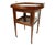 Brown French Neoclassical Mahogany Bar Cart with Glass Tray, 1930s For Sale - Image 8 of 8