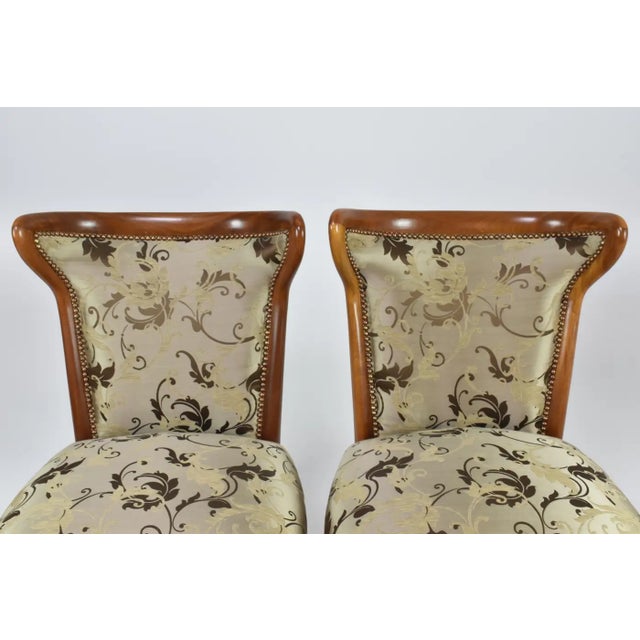 Italian Mid-Century Modern Wooden Chairs, 1950s For Sale - Image 11 of 12