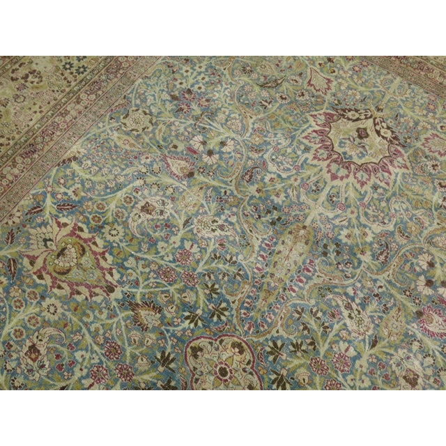 Textile Early 20th Century Persian Meshed Rug - 10'6" x 13'2" For Sale - Image 7 of 15