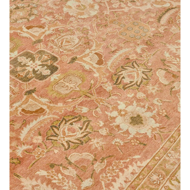 MANSOUR Mansour Tabriz Rug - 8' X 10' For Sale - Image 4 of 12