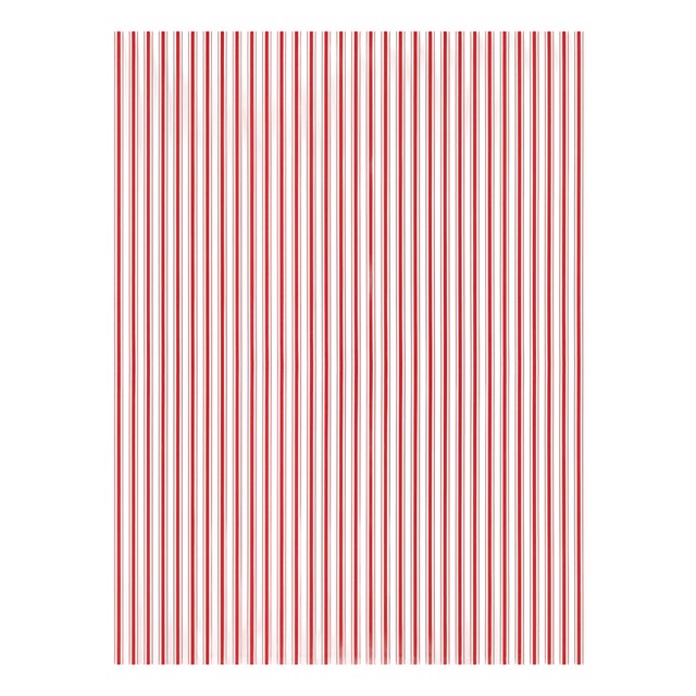 Sample - The House of Scalamandré Johnson Stripe Wallpaper, Peppermint For Sale
