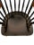 Mid 20th Century Vintage Nichols & Stone Brown University Collegiate Windsor Chair With Gold Accents For Sale In Chicago - Image 6 of 10