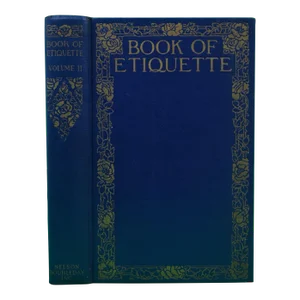 "Book of Etiquette Volume Ii" 1923 Eichler, Lillian