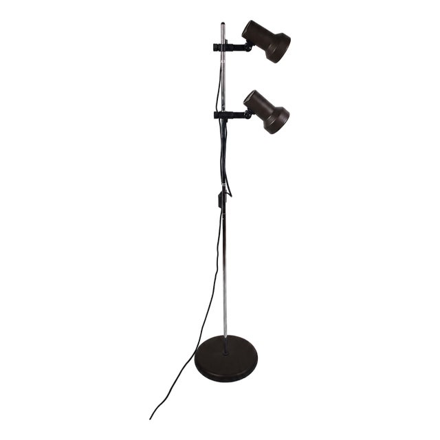 Vintage Floor Lamp in Metal, 1970s For Sale