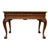 Chippendale Style Floral & Foliate Carved Mahogany Table C1900 For Sale - Image 14 of 15