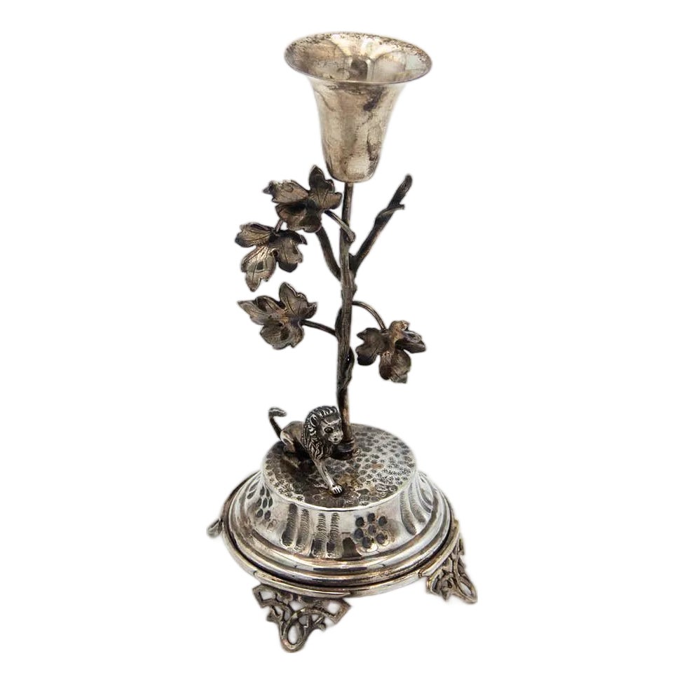 アンティーク雑貨 Antique Birmingham 1915 Toothpick Holder Toothpick Holder with Chalice on Silver Pitcher | Chairish