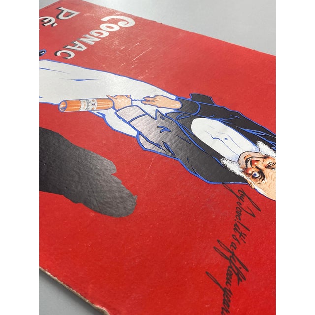 Advertising Poster from Pérodeau Cognac, Paris, 1920s For Sale - Image 10 of 18