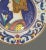 Deruta Vintage Italian Deruta Majolica Painted Renaissance Portrait Decorative Plate #2 For Sale - Image 4 of 8