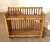 Tortoise Rattan Burnt Bamboo Wall or Tabletop Shelf For Sale - Image 4 of 12