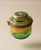 Victorian Victorian Moser Art Green Glass and Enamel Bohemian Dresser Box For Sale - Image 3 of 13