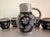This vintage German stoneware wine set includes a pitcher and six cups, perfect for serving wine in a traditional and...