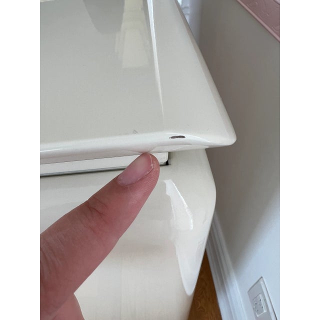 1970 Rougier Lacquer Pedestal, Made in Canada For Sale - Image 9 of 10