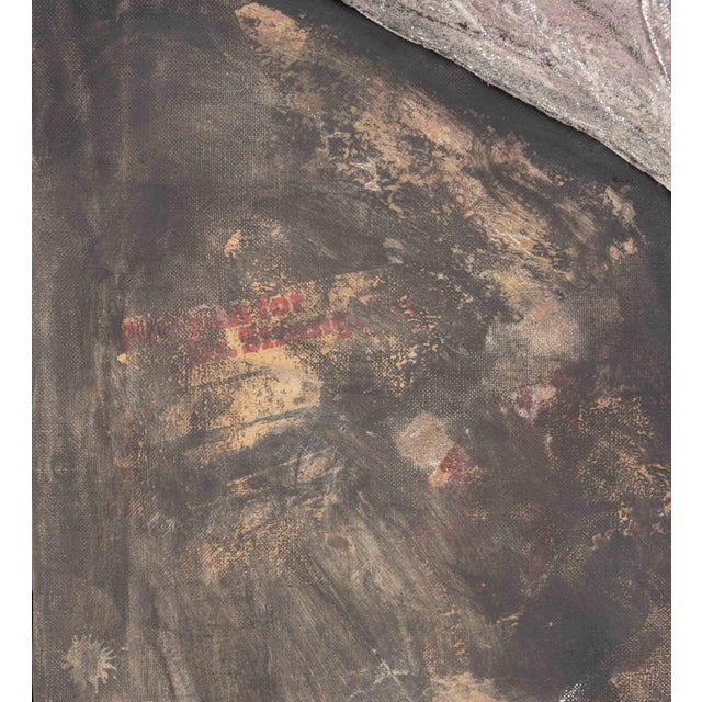 Mixed Media on Linen With Assemblage Elements, 1982 For Sale In New York - Image 6 of 9