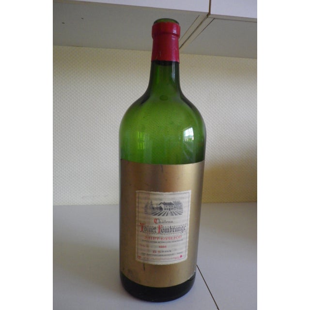 Vintage Empty 5-Liter Jeroboam Bottle, 1986 For Sale - Image 3 of 8