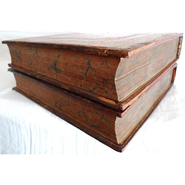 Early 19th Century Decorative and Illustrated Volume Set, Sir John Froissart's Chronicles of England- Set of 2 For Sale - Image 12 of 12