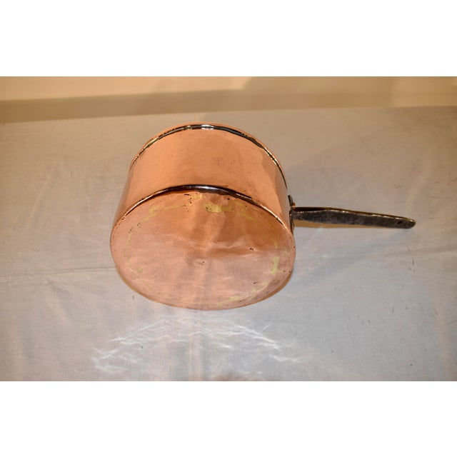 Metal 19th Century Copper Sauce Pan For Sale - Image 7 of 9