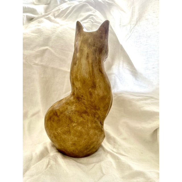 Egyptian Bastet Cat Goddess Ceramic Statue. Great for the cat lover or collector of MCM pieces. Perrrrfect for a front...