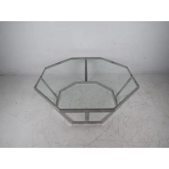 Mid-Century Modern Vintage Modern Coffee Table Attributed to Milo Baughman For Sale - Image 3 of 7