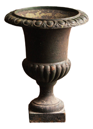 Antique Cast Iron Vase