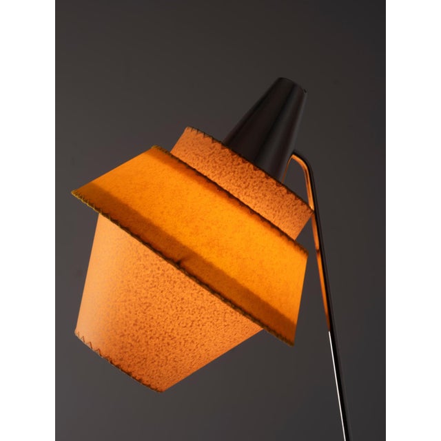 Silver Vintage Floor Lamp by Josef Hůrka for Napako, 1950s For Sale - Image 8 of 12