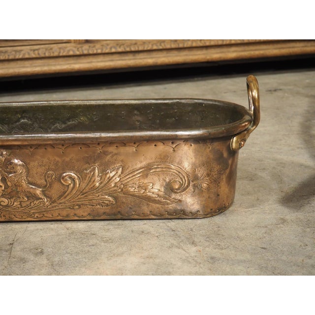 Large 19th Century French Copper Fish Poacher Poissonnière by L. Tendrerie Paris For Sale - Image 18 of 18