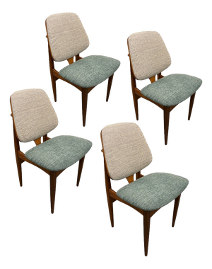 Teak Chairs from Elliots of Newbury, 1960s, Set of 4