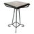 Mid-Century Plant Table in Pink Ceramic and Wrought Iron, 1960s For Sale - Image 6 of 9