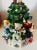 1970 Spide ceramic Christmas tree cookie har with children figurines.