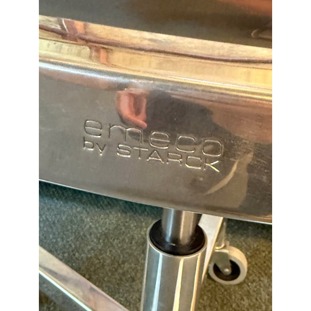 Philippe Starck for Emeco Hudson Swivel Armchair For Sale - Image 11 of 12