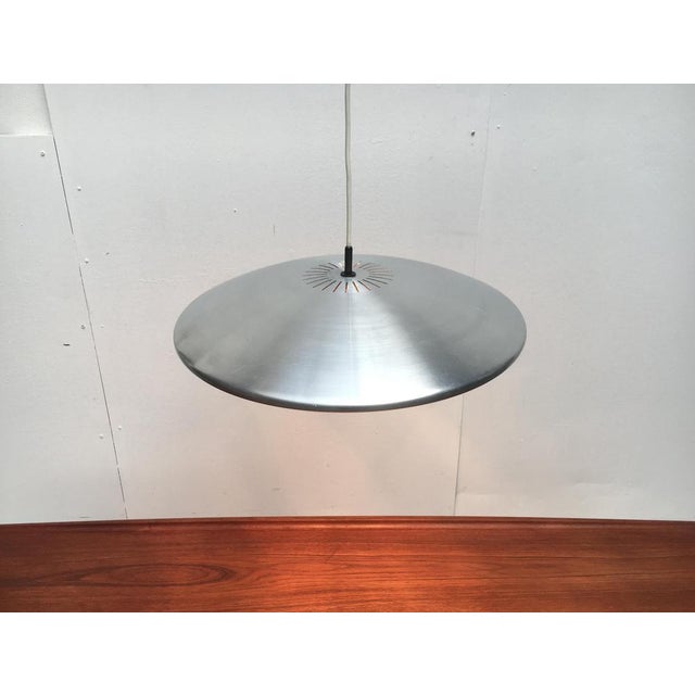Mid-Century Modern Mid-Century Danish Diskos Pendant Lamp by Jo Hammerborg for Fog & Mørup, 1960s For Sale - Image 3 of 18