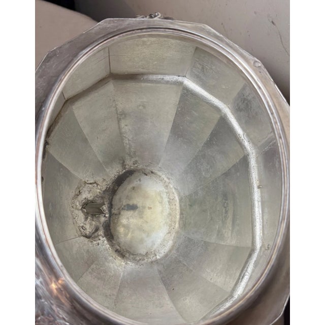 Antique English Sheffield Plate Silverplate Hot Water Urn Samovar W Lion Handles For Sale - Image 15 of 18