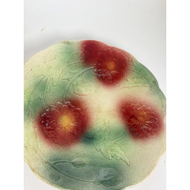 Majolica Plates, France, 20th Century, Set of 2 For Sale - Image 6 of 15