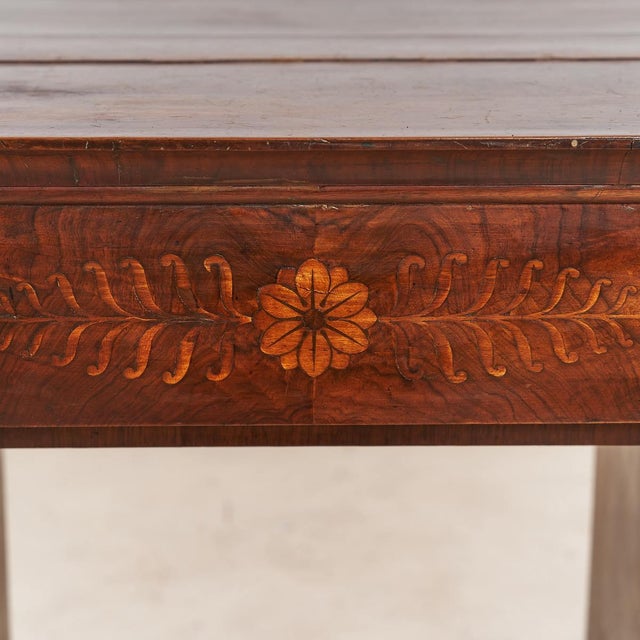 Brown Vintage Empire Desk For Sale - Image 8 of 16
