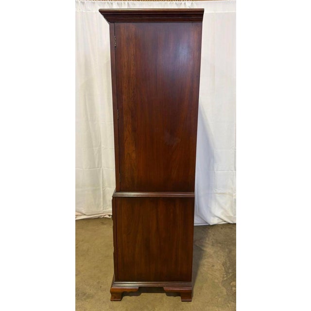 1980s Hitchcock Solid Cherry Armoire. For Sale - Image 6 of 9