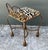 Wood Vintage Twisted Rope and Tassel Vanity Stool For Sale - Image 7 of 12