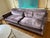 Abc Carpet & Home Purple Velvet Sofa For Sale In New York - Image 6 of 6